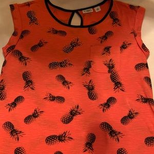 Pineapple blouse /top